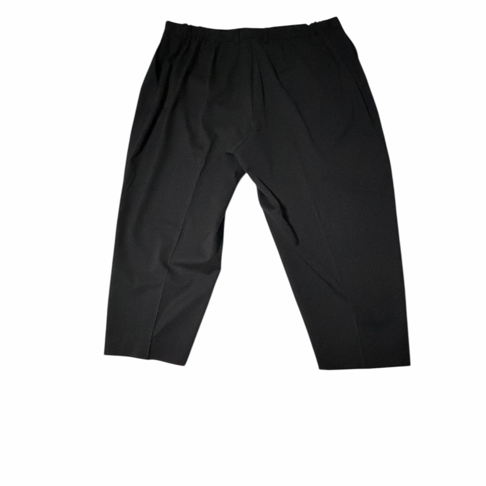 Lafayette 148 Clinton Black Ankle Pants Size 20W Light Wool Straight Leg - Picture 3 of 15